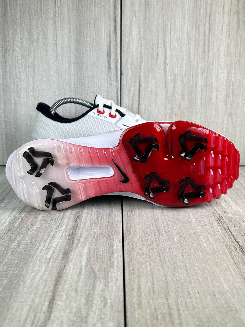 NEW Nike Air Zoom Infinity Tour 2 White Golf Sneaker Cleat Shoes Men’s Size 8 - Picture 9 of 11
